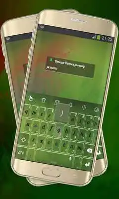 Play Green Material Keypad Layout