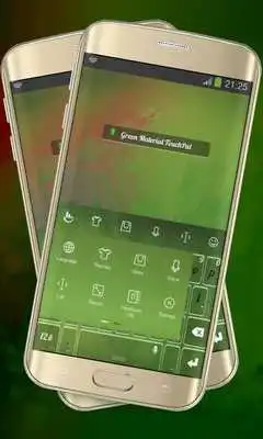 Play Green Material Keypad Layout