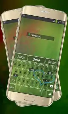 Play Green Material Keypad Layout