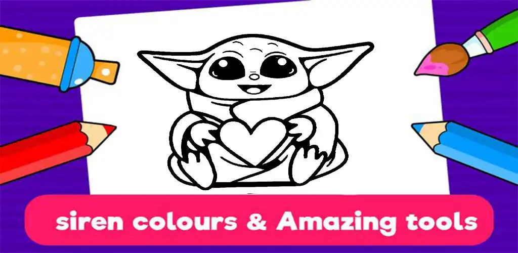 Play Green Monster Coloring Book as an online game Green Monster Coloring Book with UptoPlay
