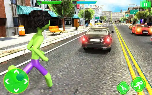 Play Green Monster Stickman Rope Hero Crime Simulator  and enjoy Green Monster Stickman Rope Hero Crime Simulator with UptoPlay