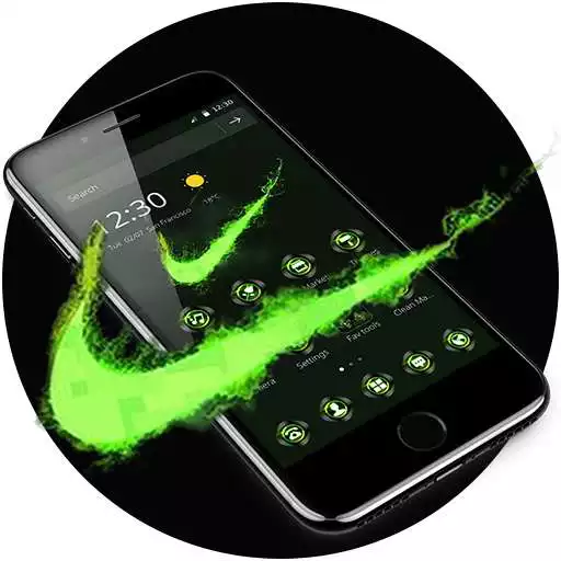 Run free android online Green Neon Check Mark Theme APK Run free android online Green Neon Check Mark Theme APK