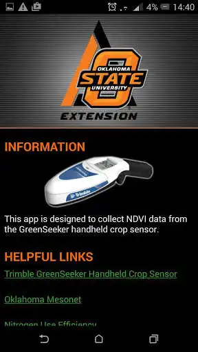 Play GreenSeeker Data Logger  and enjoy GreenSeeker Data Logger with UptoPlay