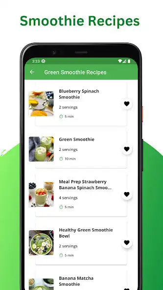 Play Green Smoothie Recipes Offline as an online game Green Smoothie Recipes Offline with UptoPlay