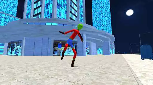 Play Green Spider Swing Stick as an online game Green Spider Swing Stick with UptoPlay