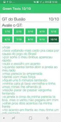 Play Green Texts 10/10