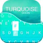 Free play online Green Turquoise Ocean Keyboard APK