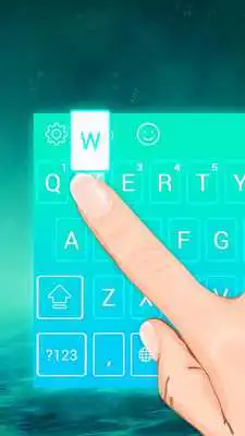Play Green Turquoise Ocean Keyboard