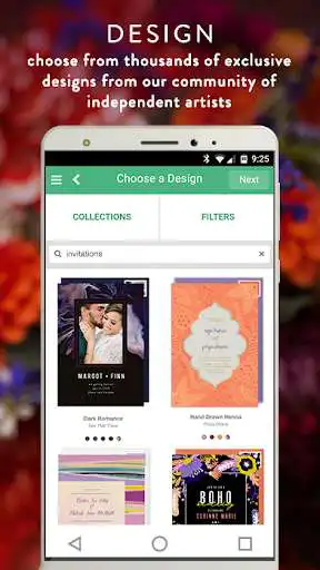 Play Greenvelope: Invitations by Text / Email Online as an online game Greenvelope: Invitations by Text / Email Online with UptoPlay