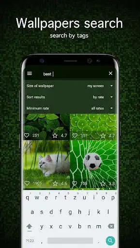 Play Green Wallpapers 4K as an online game Green Wallpapers 4K with UptoPlay