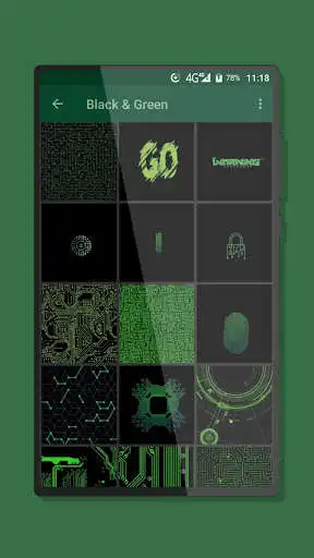 Play Greenyblack - Black & Green Wallpapers HD  and enjoy Greenyblack - Black & Green Wallpapers HD with UptoPlay