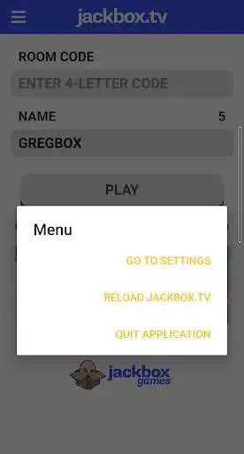 Play gregbox - jackbox player as an online game gregbox - jackbox player with UptoPlay