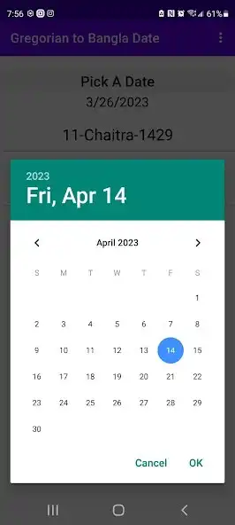 Play Gregorian to Bangla Date as an online game Gregorian to Bangla Date with UptoPlay