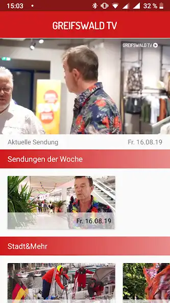 Play Greifswald TV as an online game Greifswald TV with UptoPlay