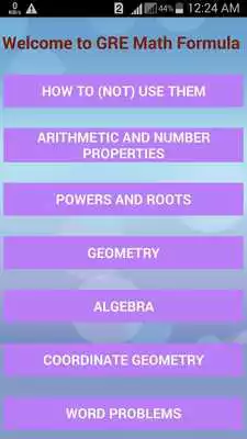 Play GRE Math Formulas by Magoosh