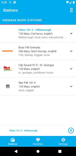 Play Grenada Radio Stations