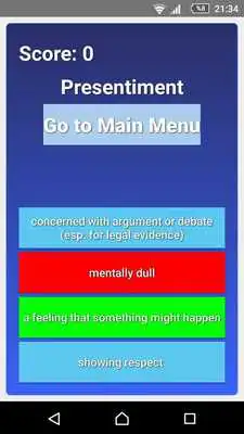 Play GRE Vocab Quiz