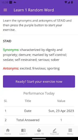 Play GRE Vocabulary  Practice  and enjoy GRE Vocabulary  Practice with UptoPlay