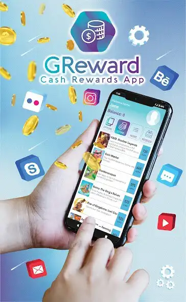 Play GReward: Earn Money Online  and enjoy GReward: Earn Money Online with UptoPlay
