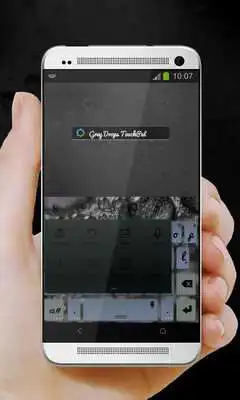 Play Grey Drops Keypad Design