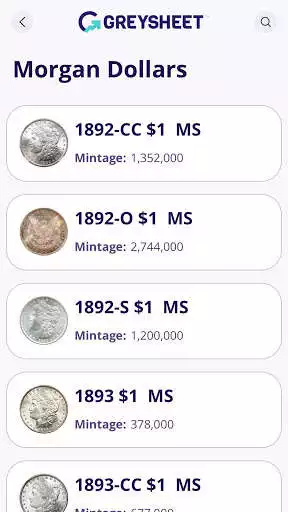 Play Greysheet: Rare Coin Values  Pricing as an online game Greysheet: Rare Coin Values  Pricing with UptoPlay
