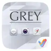 Free play online Grey V Launcher Theme APK