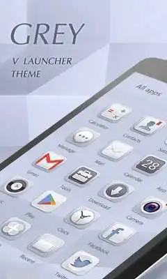 Play Grey V Launcher Theme Play Grey V Launcher Theme