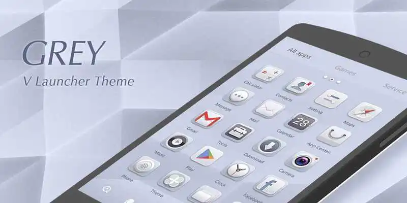 Play Grey V Launcher Theme Play Grey V Launcher Theme