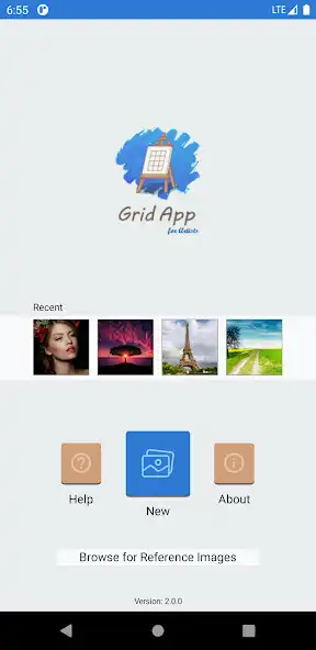 Play Grid App for Artists  and enjoy Grid App for Artists with UptoPlay