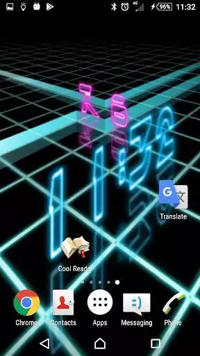 Play Grid Clock Skin