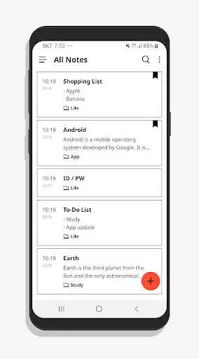 Play GridNote - Notepad, Notes  and enjoy GridNote - Notepad, Notes with UptoPlay