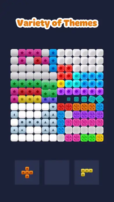 Play Gridz 2 : Block Puzzle as an online game Gridz 2 : Block Puzzle with UptoPlay