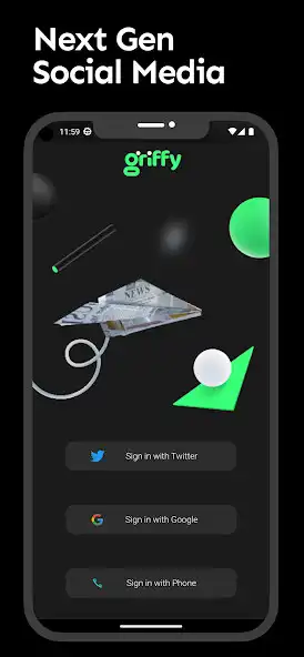 Play Griffy: Engage, Express  Earn as an online game Griffy: Engage, Express  Earn with UptoPlay