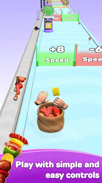 Play Grill Runner as an online game Grill Runner with UptoPlay