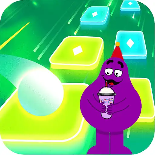 Play Grimace Shake Tiles Hop APK