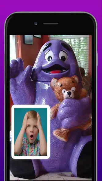 Play Grimace Video Call Monster  and enjoy Grimace Video Call Monster with UptoPlay