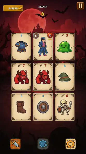 Play Grim Cards: Shadow Fight  and enjoy Grim Cards: Shadow Fight with UptoPlay