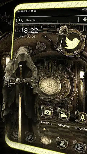 Play Grim Reaper Theme Launcher  and enjoy Grim Reaper Theme Launcher with UptoPlay