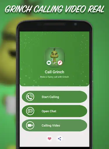 Play Grinch Calling Video Real - Simulator as an online game Grinch Calling Video Real - Simulator with UptoPlay