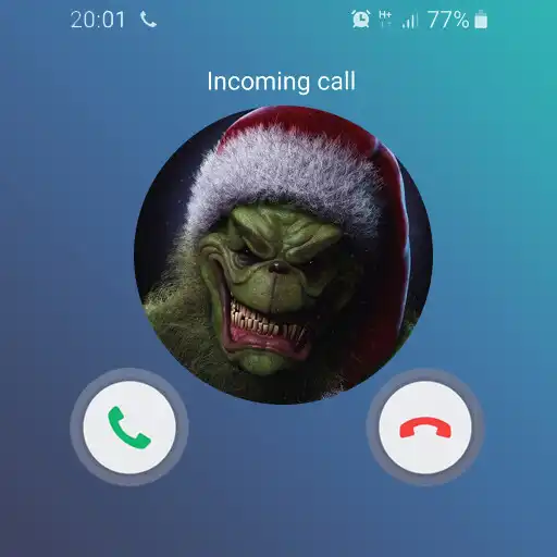 Play Grinch Fake Video Call  Chat! APK
