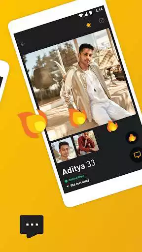 Play Grindr Lite - Gay chat as an online game Grindr Lite - Gay chat with UptoPlay