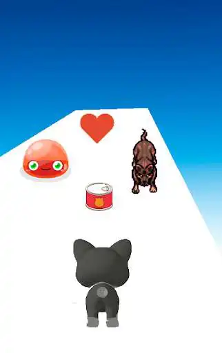 Play Gris Cat Run as an online game Gris Cat Run with UptoPlay