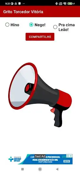 Play Grito Torcedor Vitória as an online game Grito Torcedor Vitória with UptoPlay