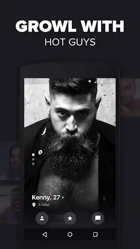Play Grizzly - Gay Dating and Chat as an online game Grizzly - Gay Dating and Chat with UptoPlay