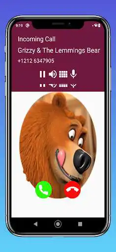 Play Grizzy & Lemmings Fake Call  and enjoy Grizzy & Lemmings Fake Call with UptoPlay
