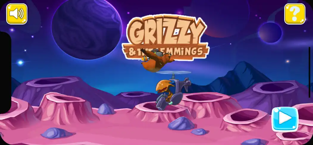 Play Grizzy  the Lemmings in space  and enjoy Grizzy  the Lemmings in space with UptoPlay