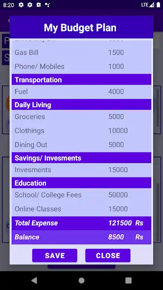 Play Grocery  Budget Planner as an online game Grocery  Budget Planner with UptoPlay