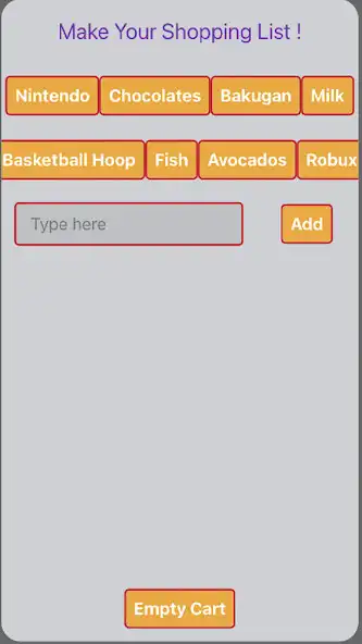 Play Grocery List by Ansh  and enjoy Grocery List by Ansh with UptoPlay