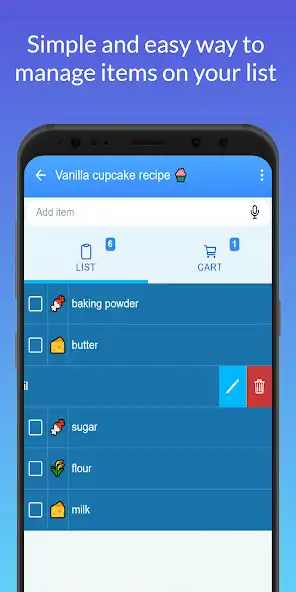 Play Grocery Shopping List - Listy as an online game Grocery Shopping List - Listy with UptoPlay
