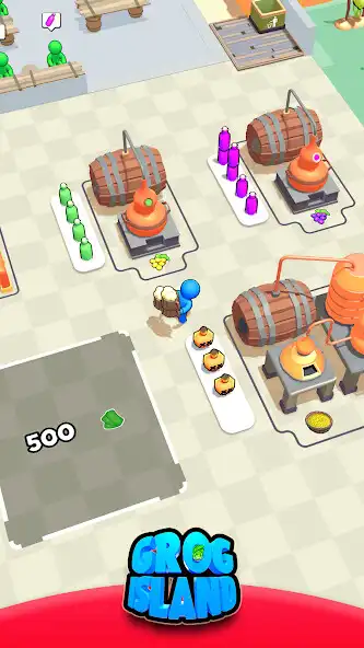 Play Grog Island - Idle Pub as an online game Grog Island - Idle Pub with UptoPlay